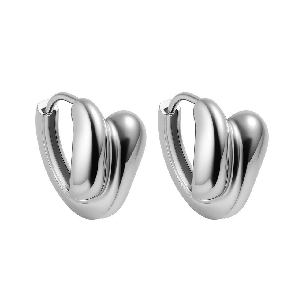 316L stainless steel minimalist and elegant neutral earrings